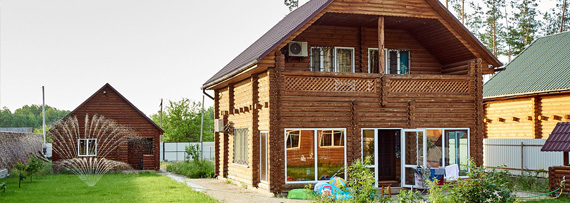 Готовые дома из бруса, Еко Доска