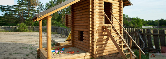 Строительство из круглого бруса, Эко Доска 